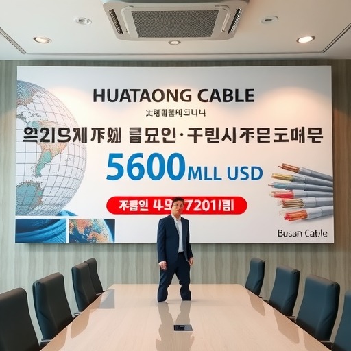 华通线缆拟向全资孙公司釜山电缆增资580万美元(图1)